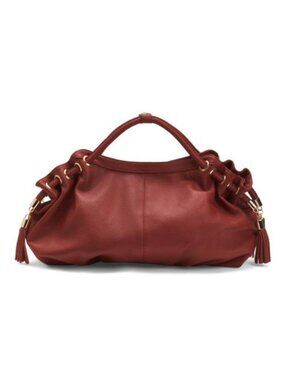 AMERILEATHER Leather Musette Satchel